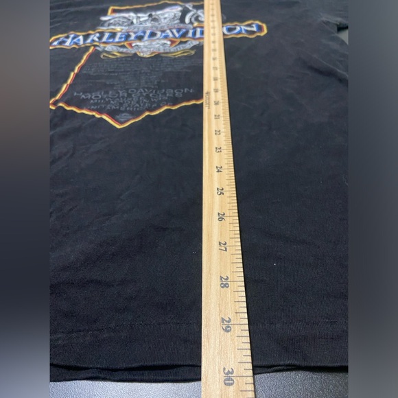 Vintage 90s Harley Davidson motorcycle tee shirt. single stitch made in the USA - Picture 9 of 9